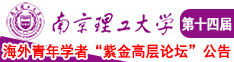 两个人的日逼视频南京理工大学第十四届海外青年学者紫金论坛诚邀海内外英才！